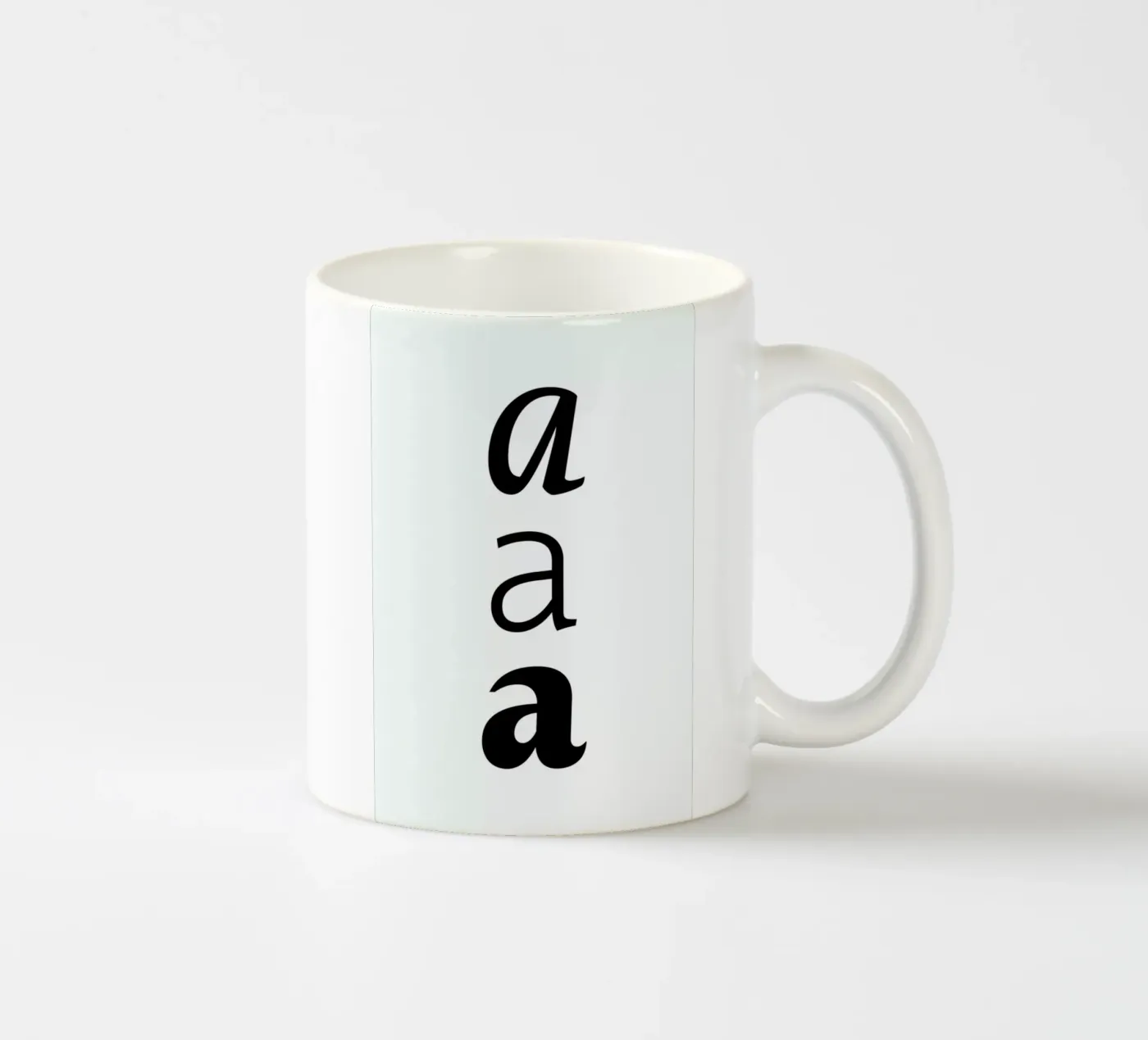 aaa ceramic mug by petiteCAPS