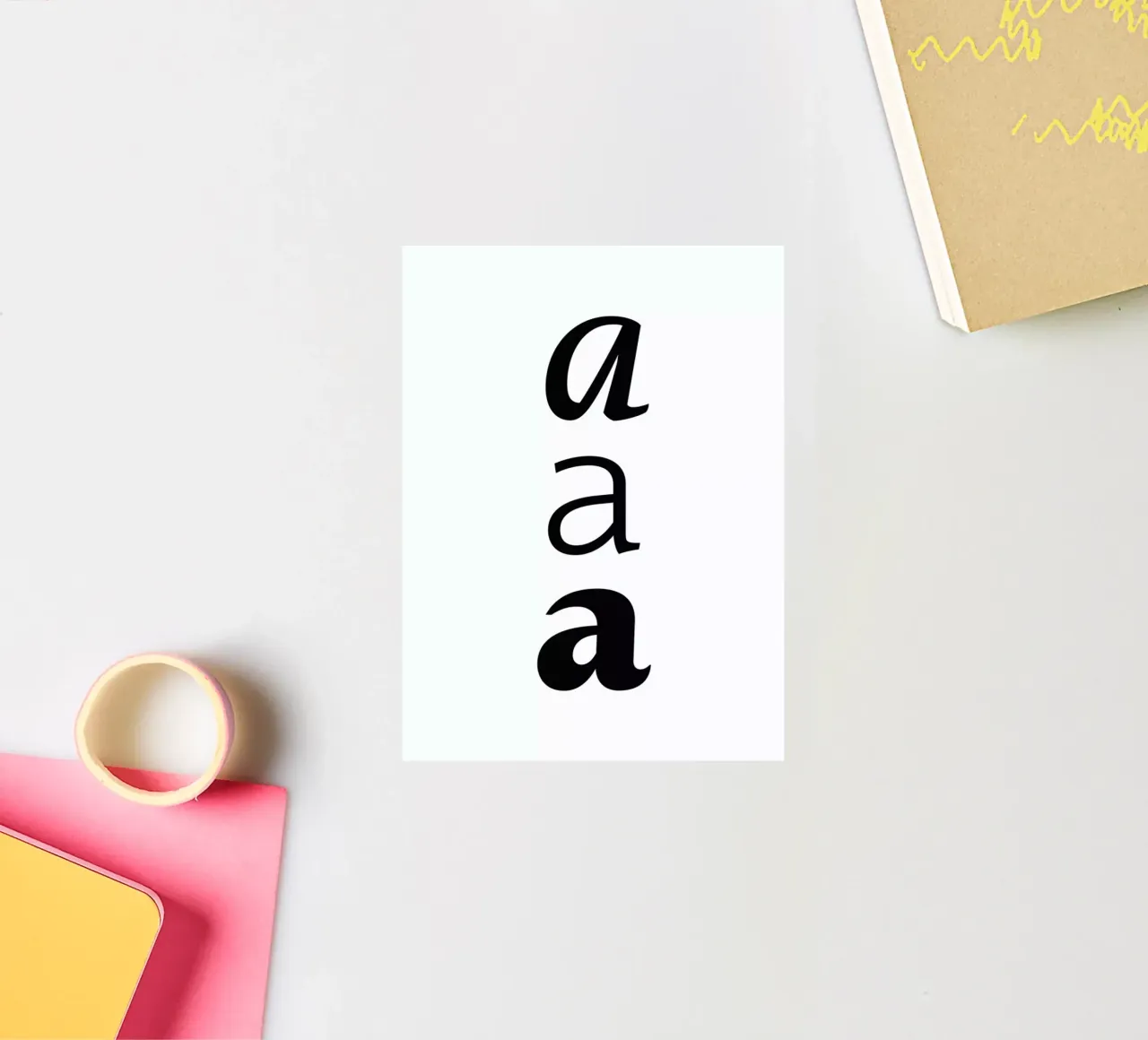 aaa Sticker von petiteCAPS