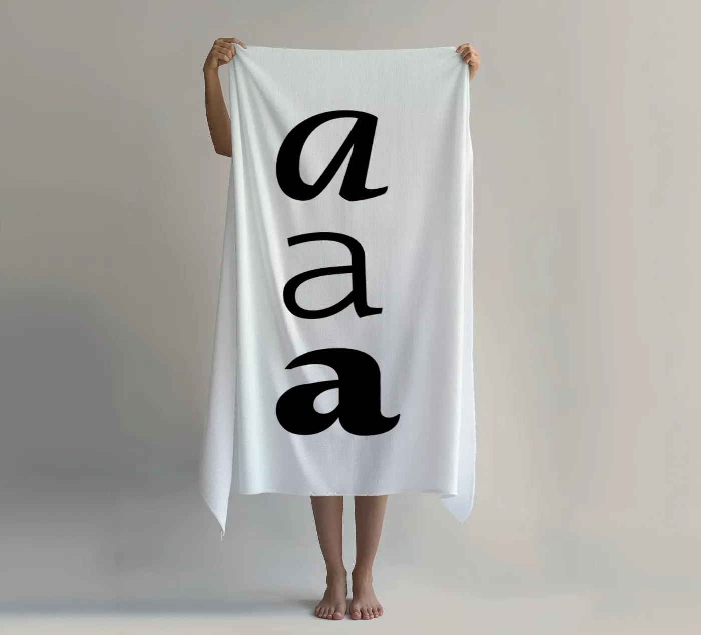 aaa beach towel by petiteCAPS
