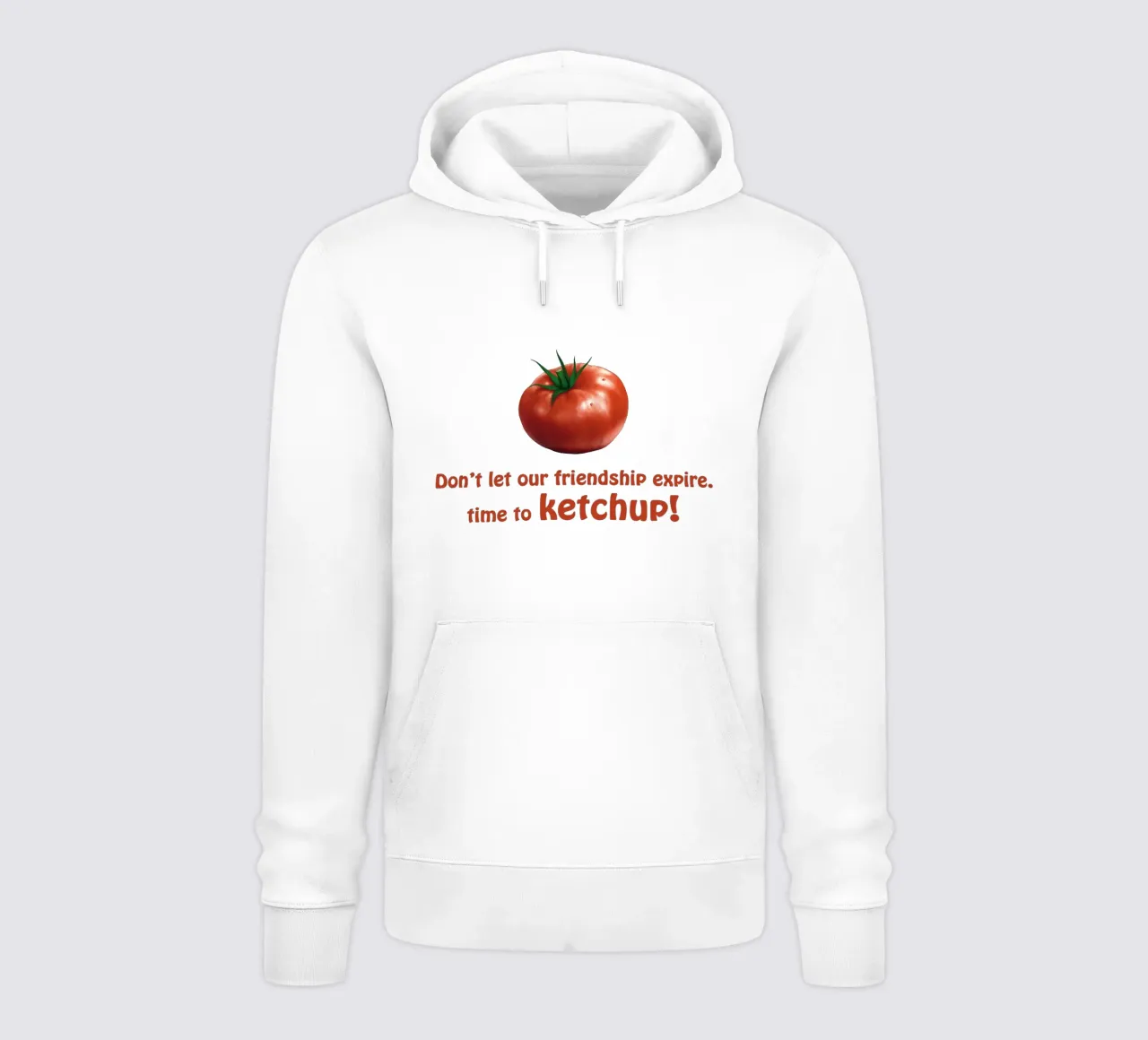 Pomodoro e Ketchup (2) - L'amicizia non scade mai felpa con cappuccio da Motivate-Today
