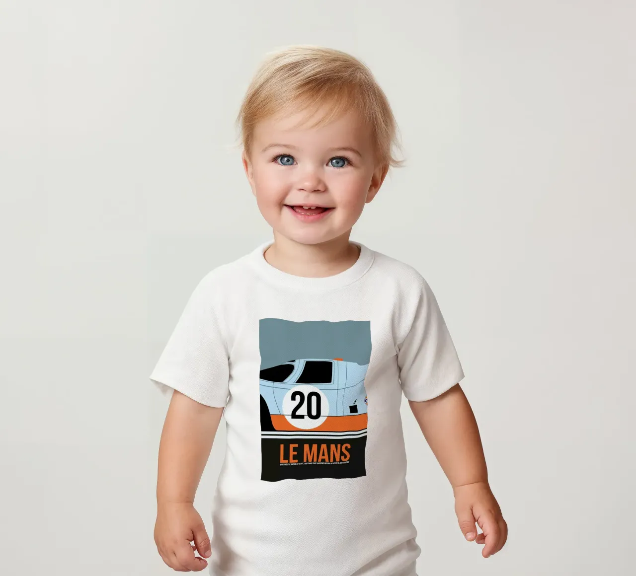 Le Mans Poster 2 baby t-shirt van Naxart