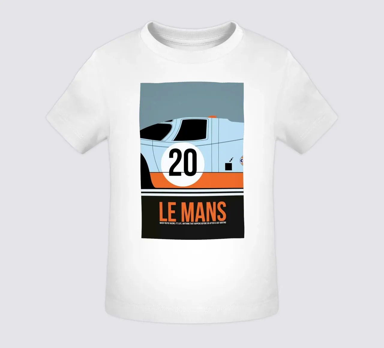 Le Mans Poster 2 baby t-shirt van Naxart