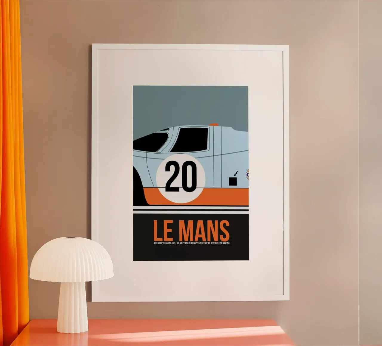 Le Mans Poster 2 poster da Naxart