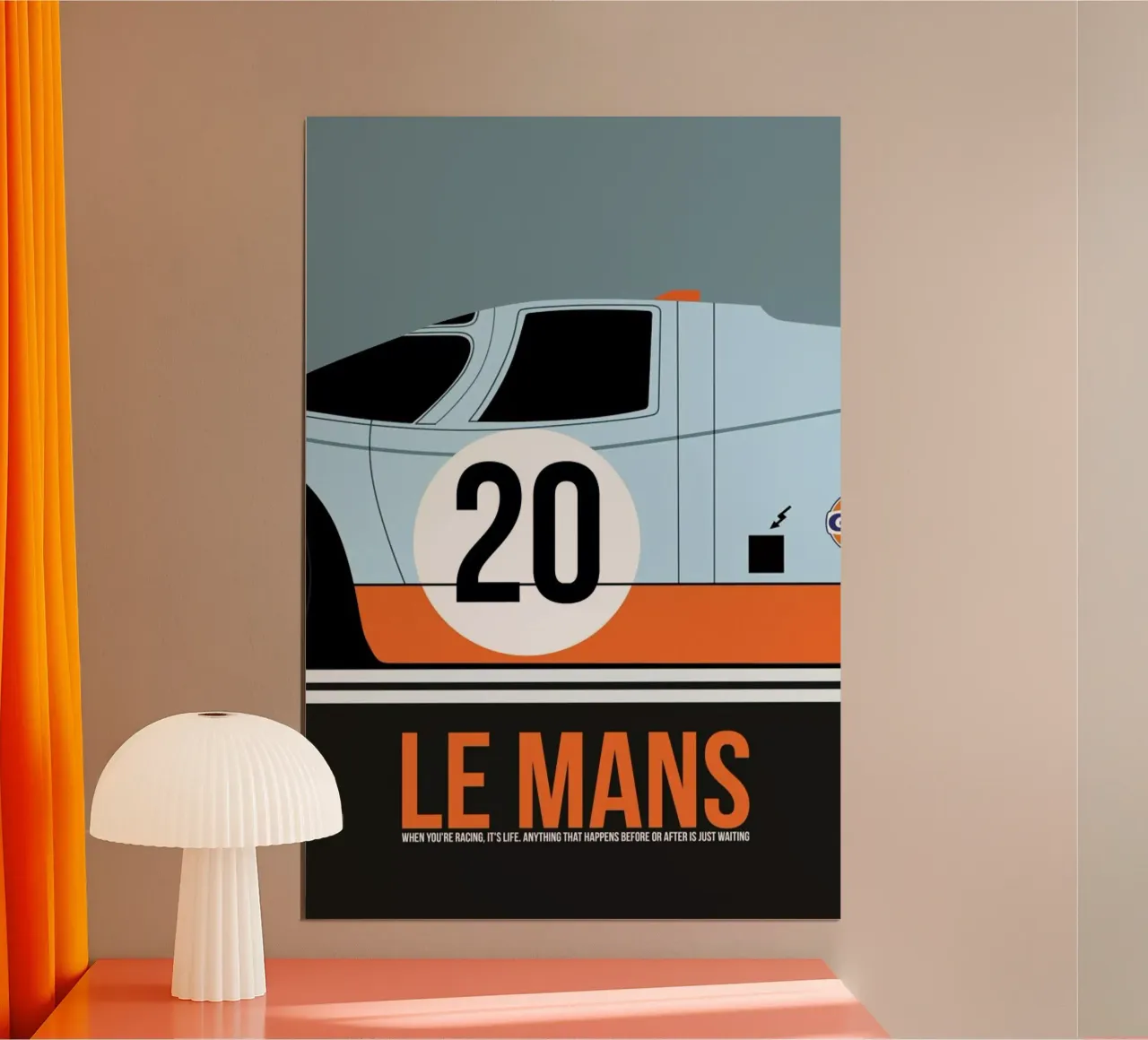 Le Mans Poster 2 poster da Naxart