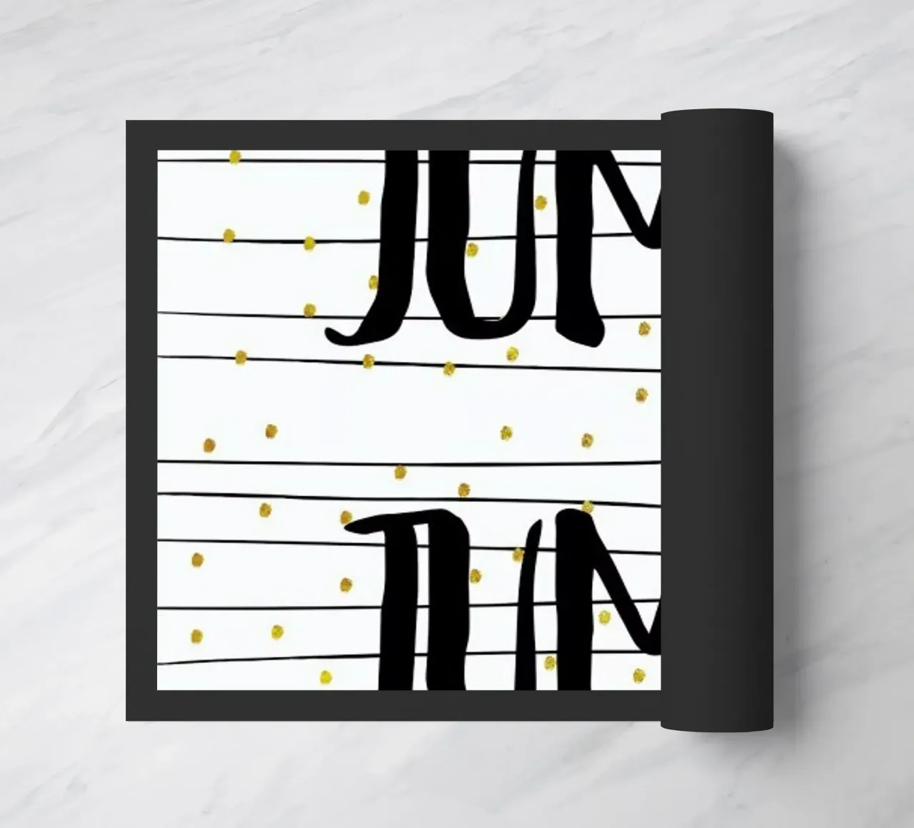 Jump doormat by Froilein Juno