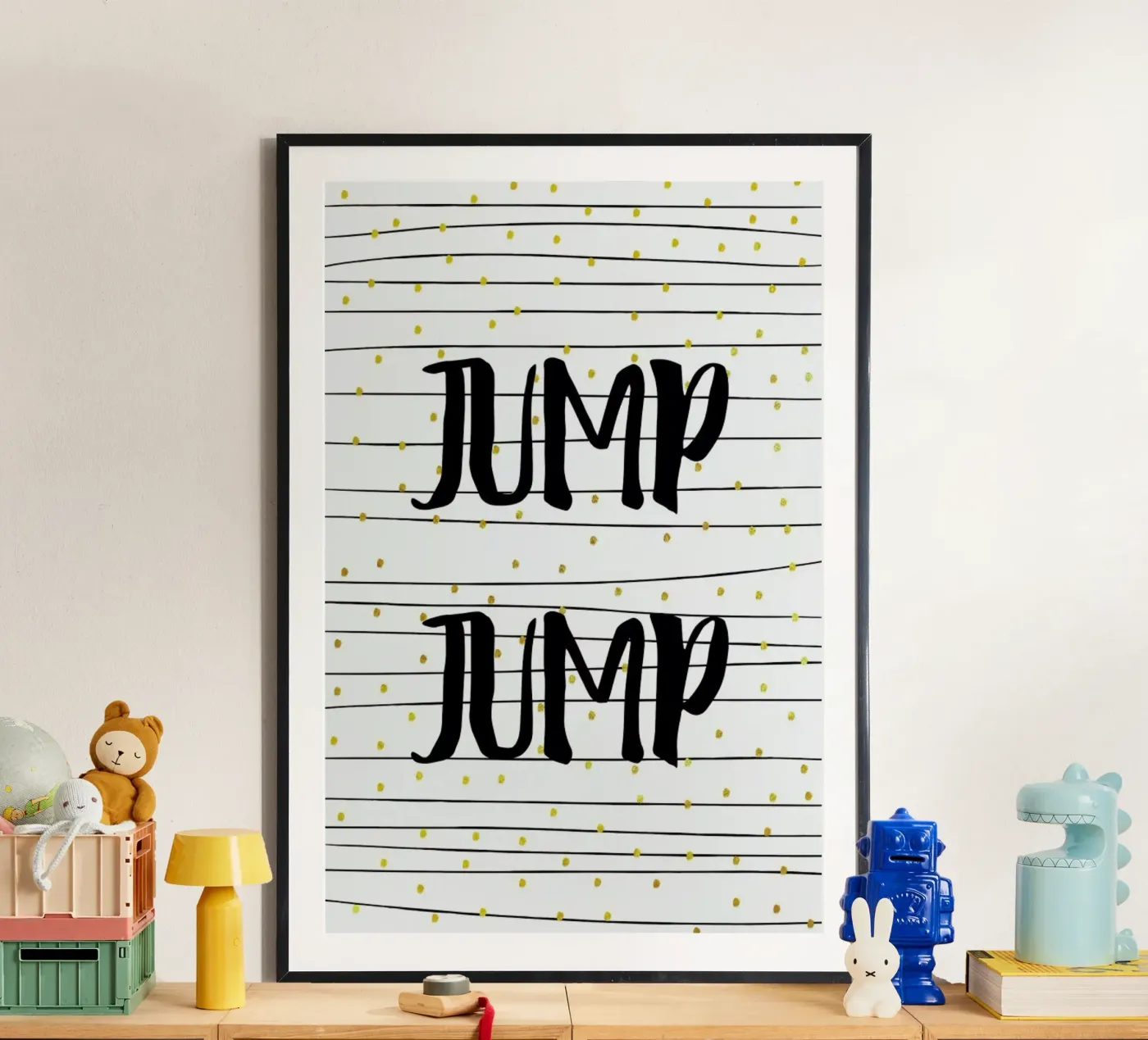 Jump Poster von Froilein Juno