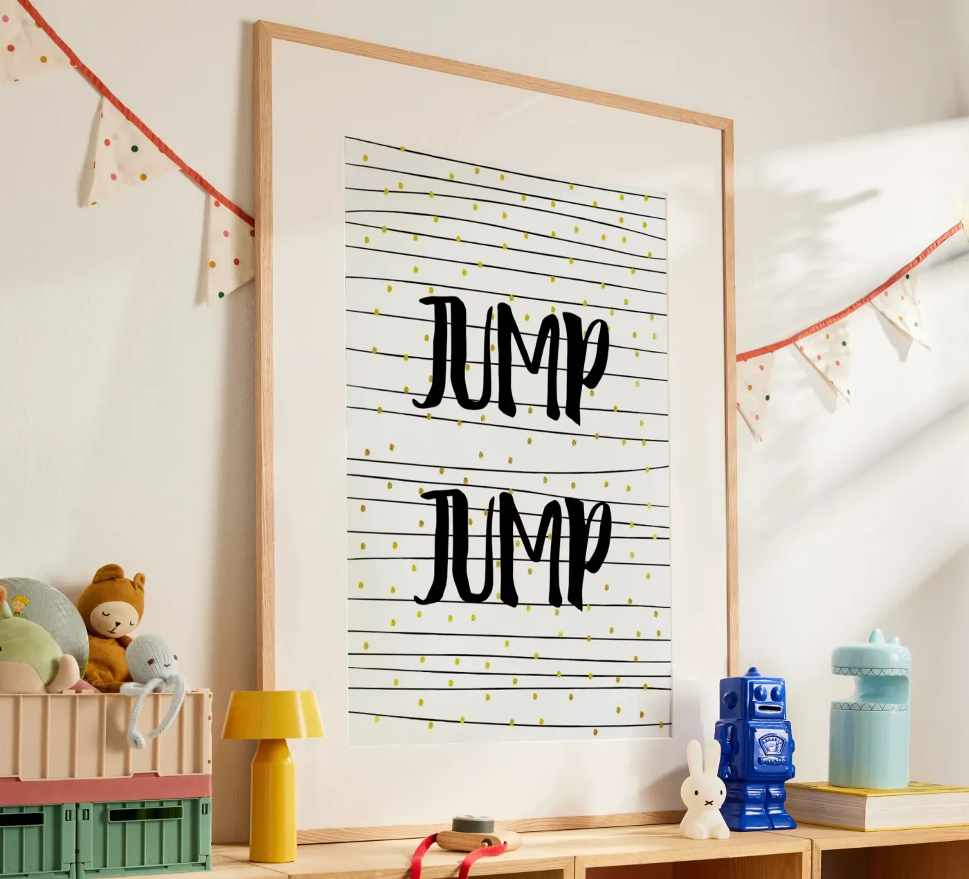 Jump Poster von Froilein Juno