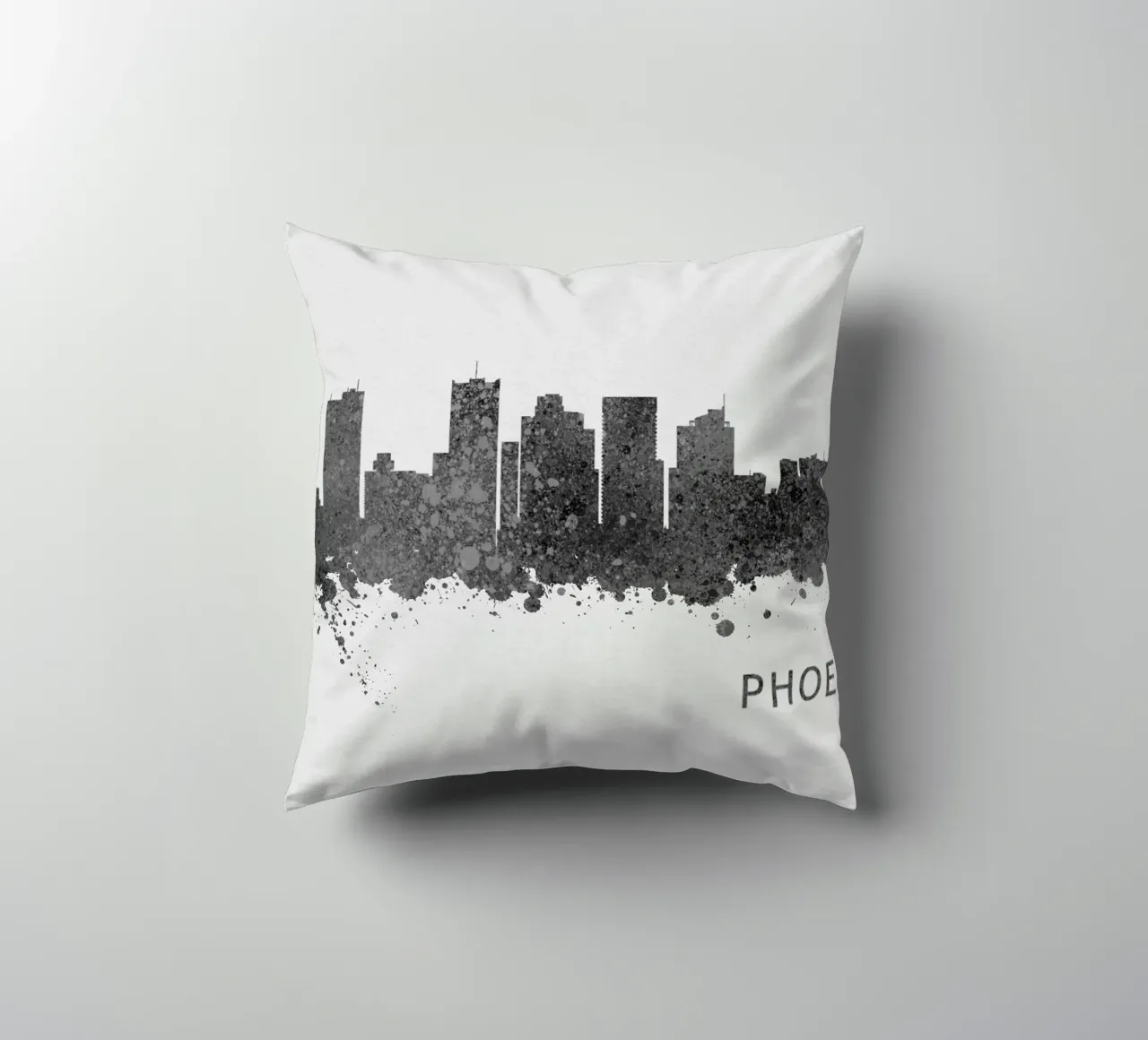 Phoenix Arizona decorative cushion by Travelstudio