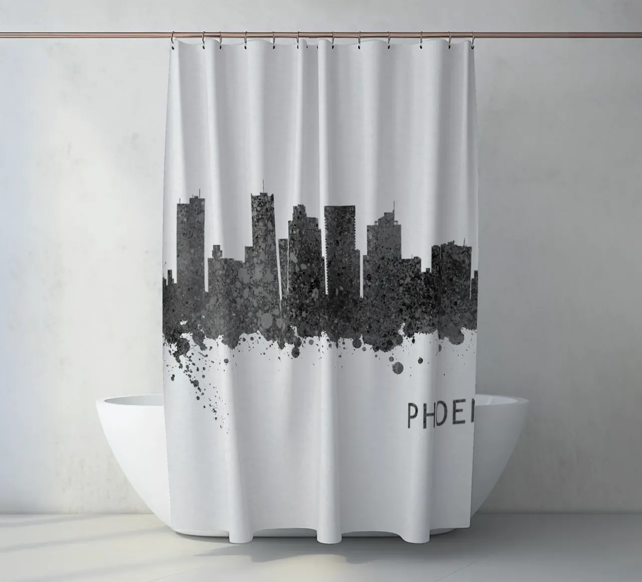 Phoenix Arizona shower curtain by Travelstudio