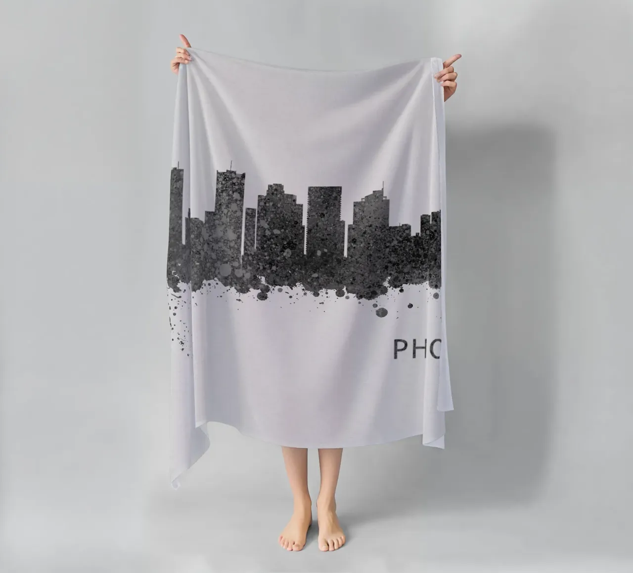 Phoenix Arizona beach towel by Travelstudio