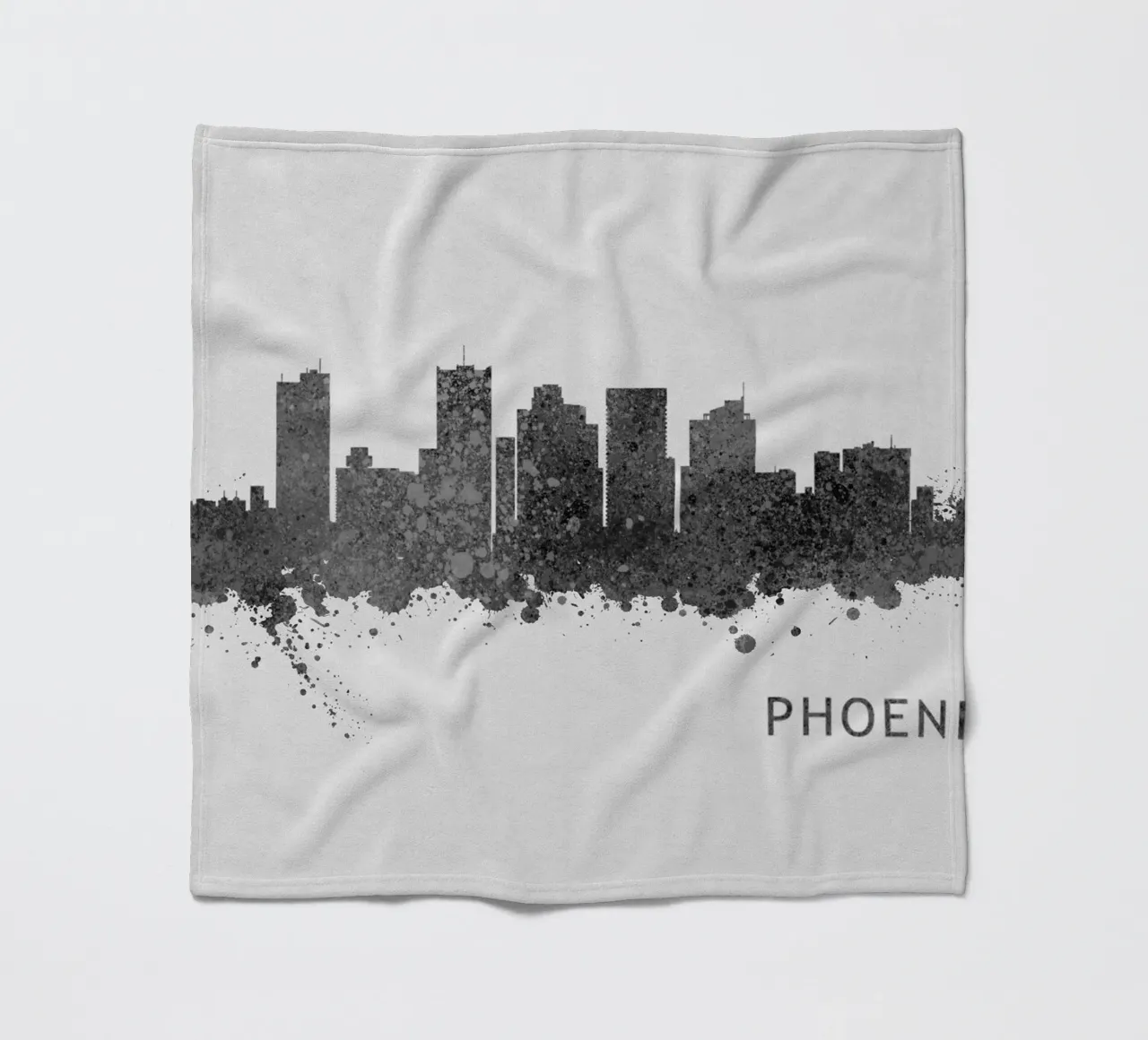 Phoenix Arizona fleece blanket by Travelstudio