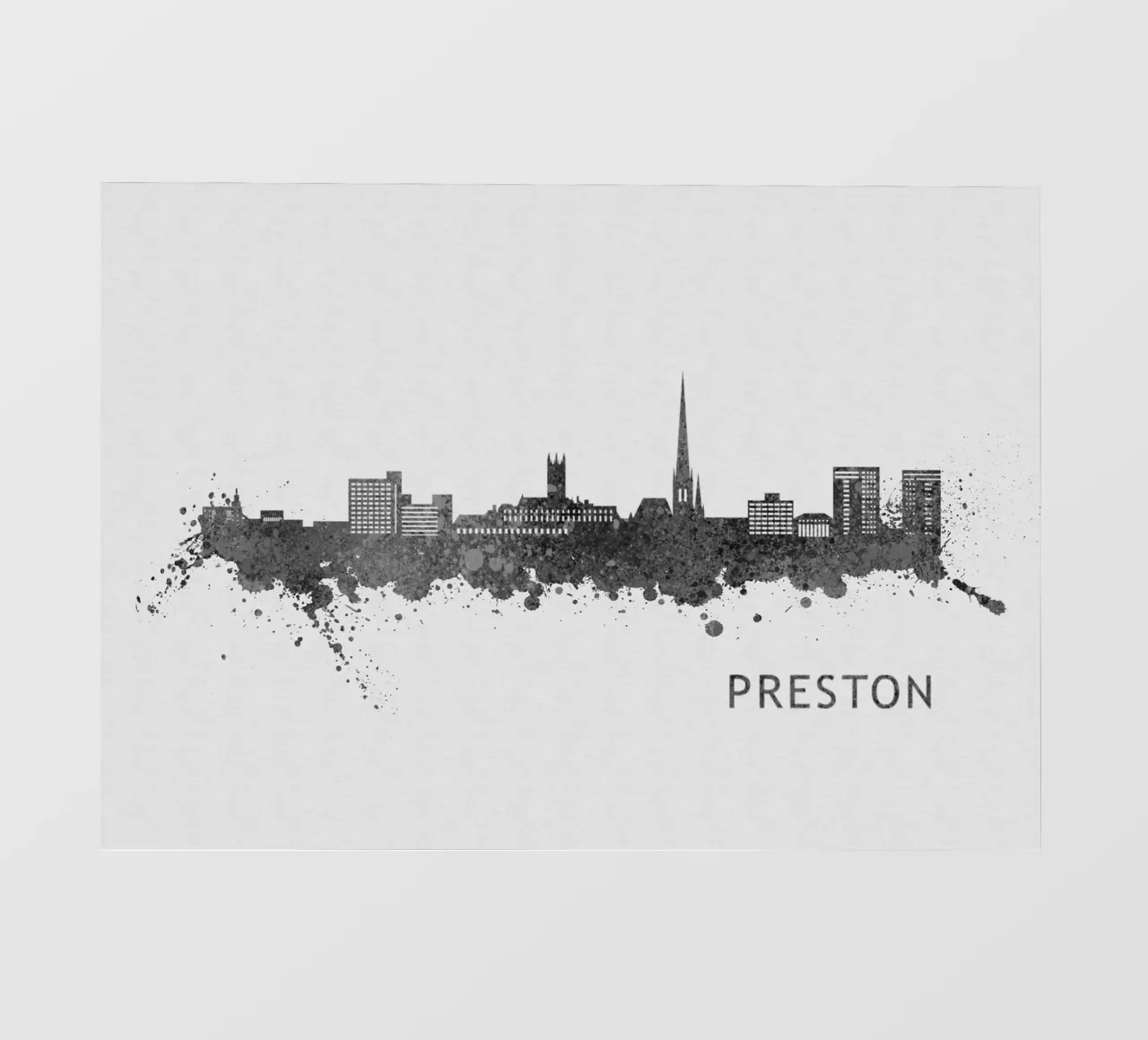Preston England pellicola backlit da Travelstudio