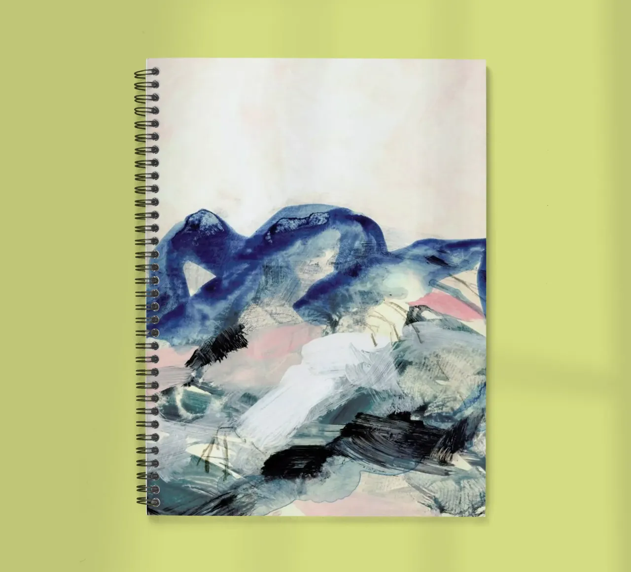 Abstract Painting II spiral notebook by IRIS LEHNHARDT FINE ART