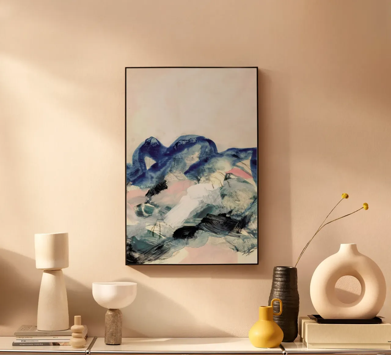 Abstract Painting II alluminio dibond da IRIS LEHNHARDT FINE ART