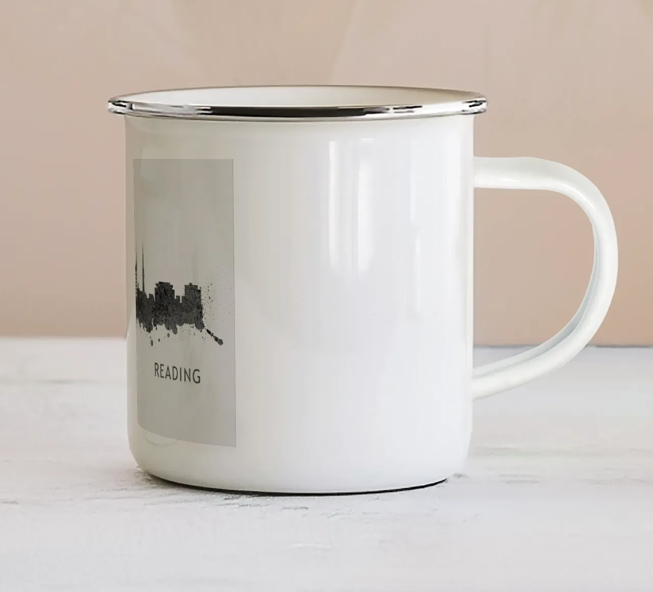 Reading England tazza in smalto da Travelstudio