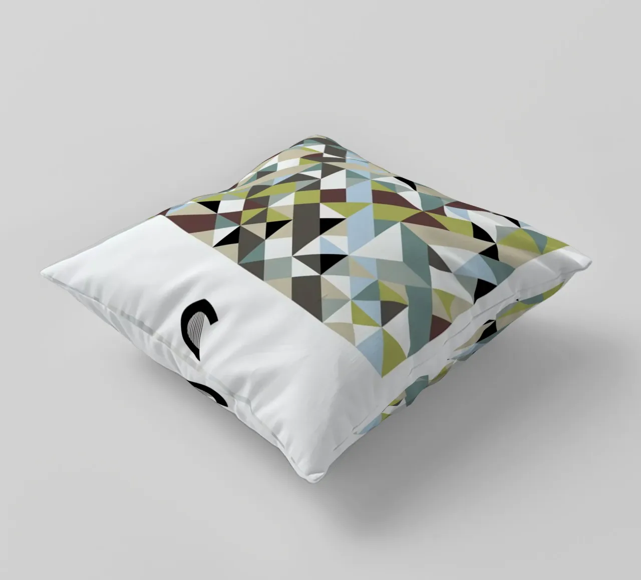 C - Cubism cuscino da The True Type