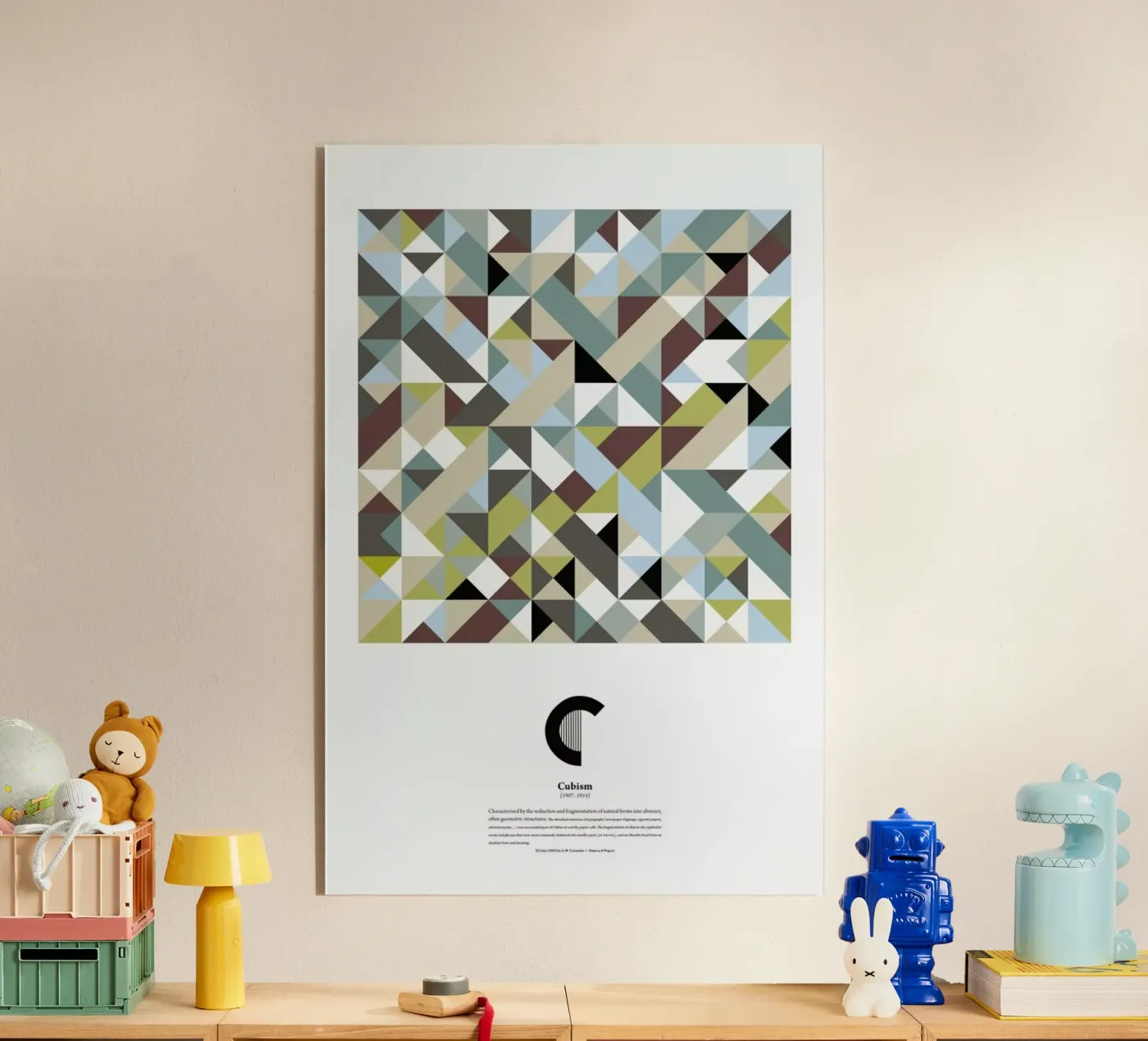 C - Cubism acryl van The True Type