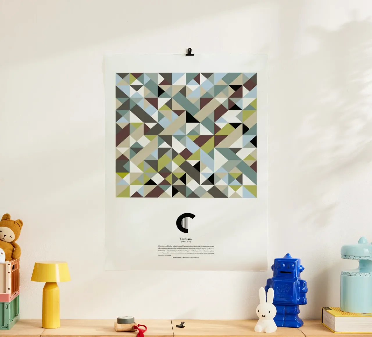 C - Cubism poster da The True Type