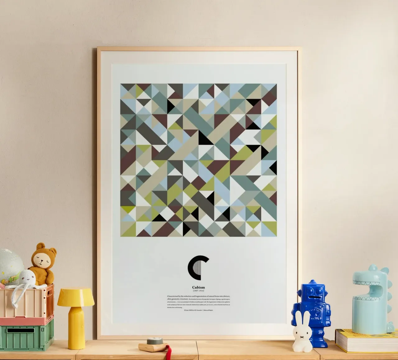 C - Cubism poster da The True Type