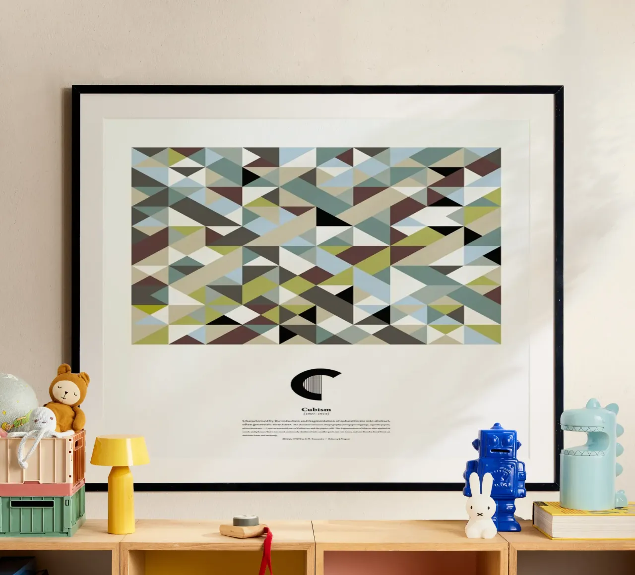 C - Cubism poster da The True Type