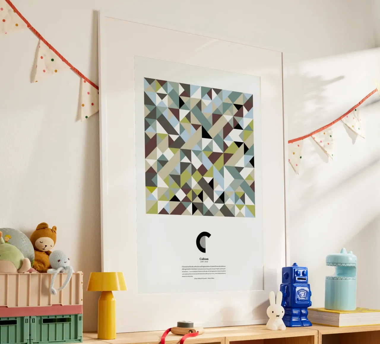 C - Cubism poster da The True Type