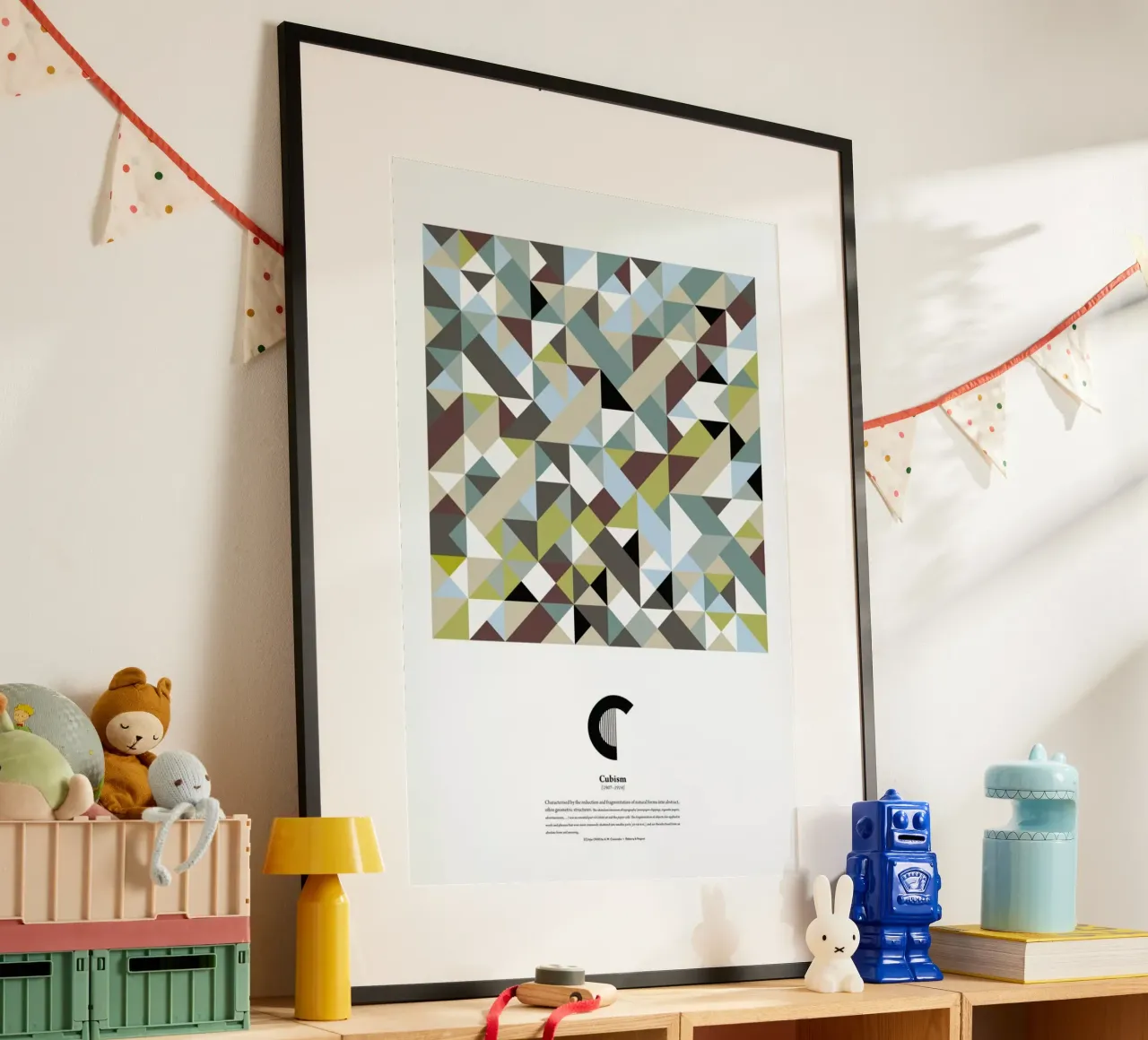 C - Cubism poster da The True Type