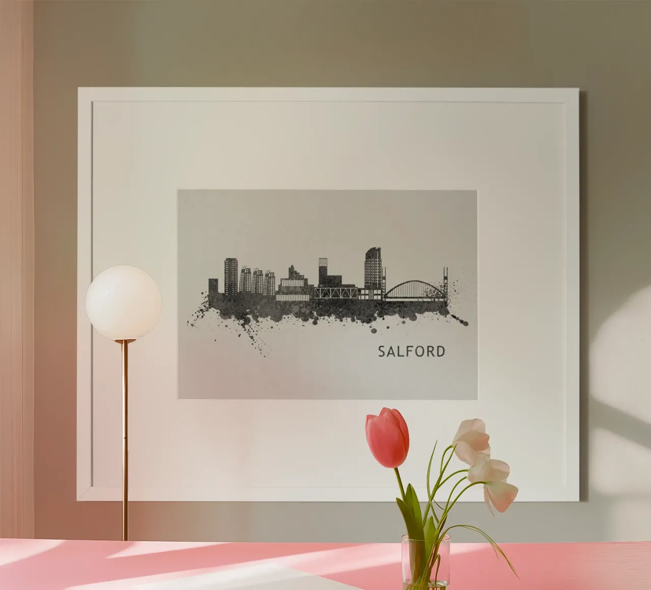 Salford England poster da Travelstudio