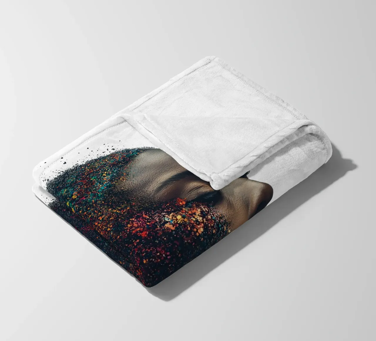 Mente colorata e audace coperta in pile da Motivate-Today