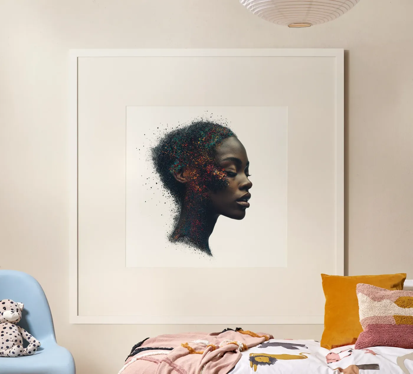Mente colorata e audace poster da Motivate-Today