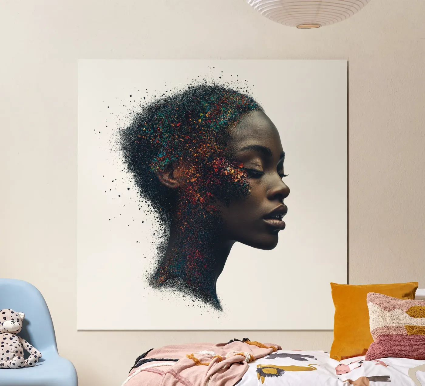 Mente colorata e audace poster da Motivate-Today