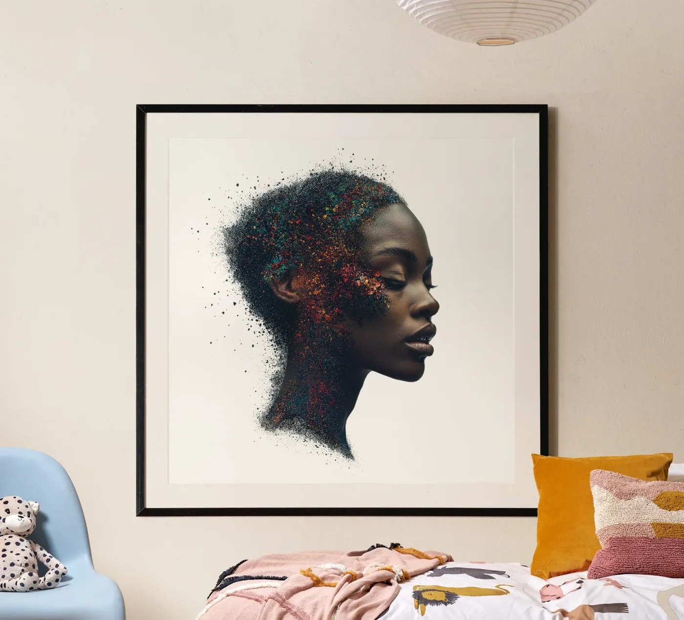 Mente colorata e audace poster da Motivate-Today