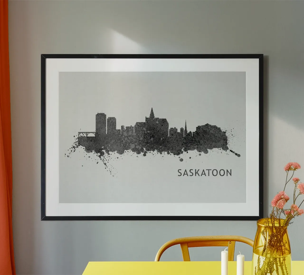 Saskatoon Canada poster da Travelstudio