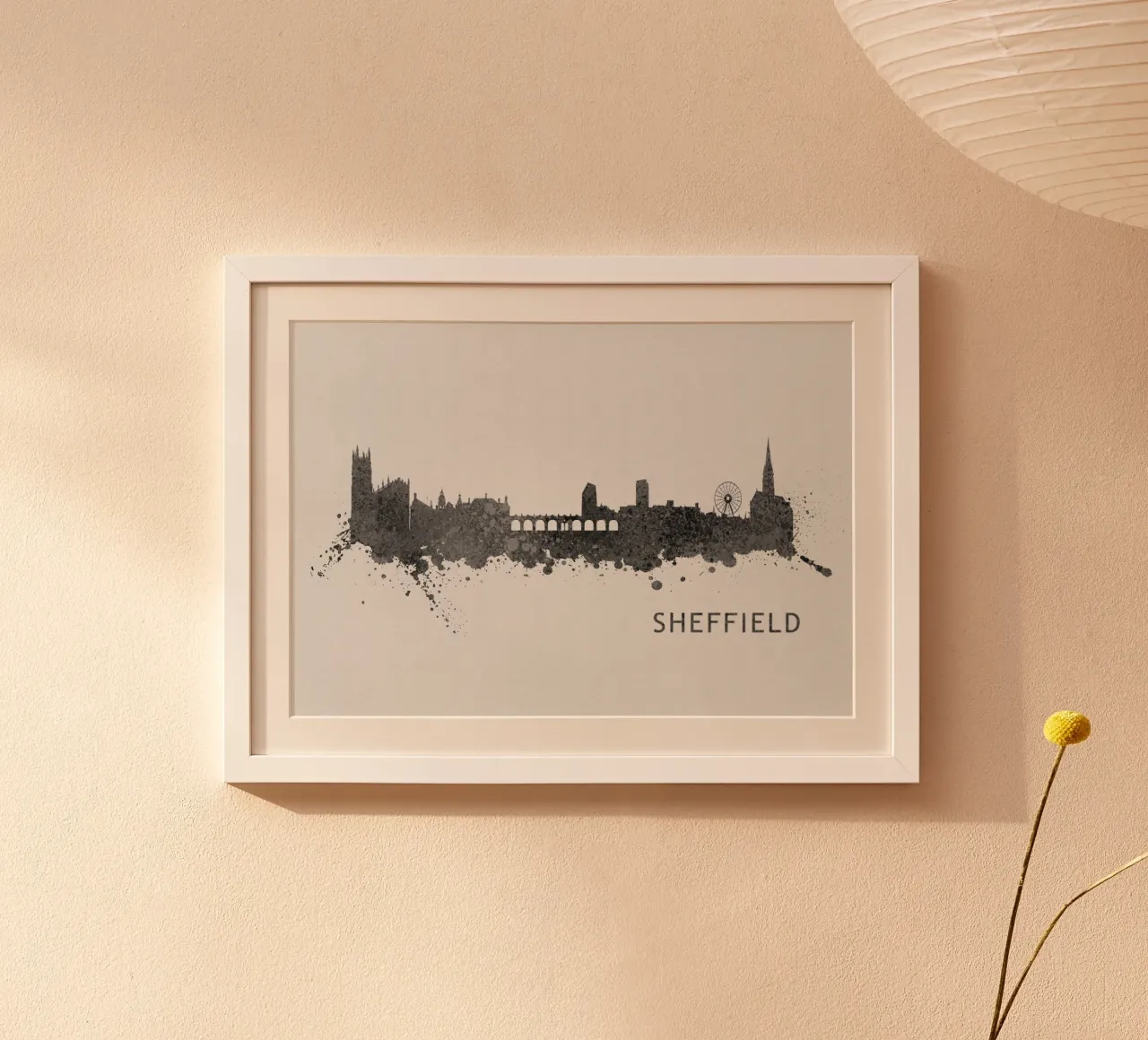 Sheffield England poster da Travelstudio