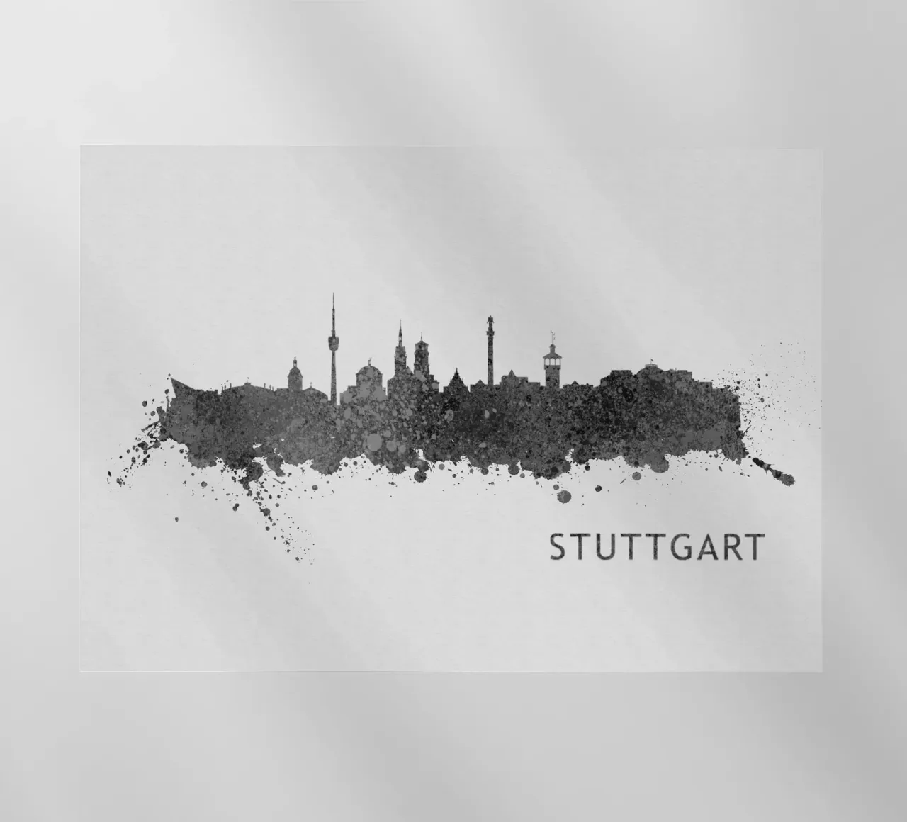 Stuttgart Germany pellicola backlit da Travelstudio