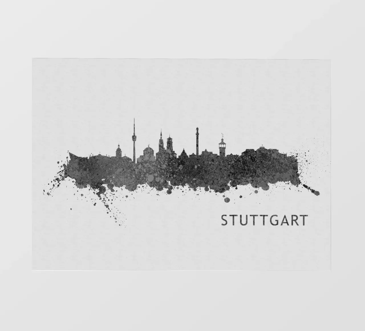 Stuttgart Germany pellicola backlit da Travelstudio