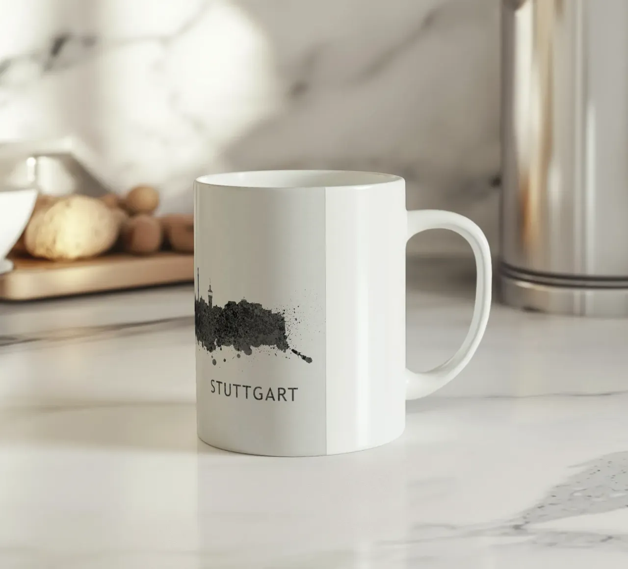 Stuttgart Germany tazza in ceramica da Travelstudio