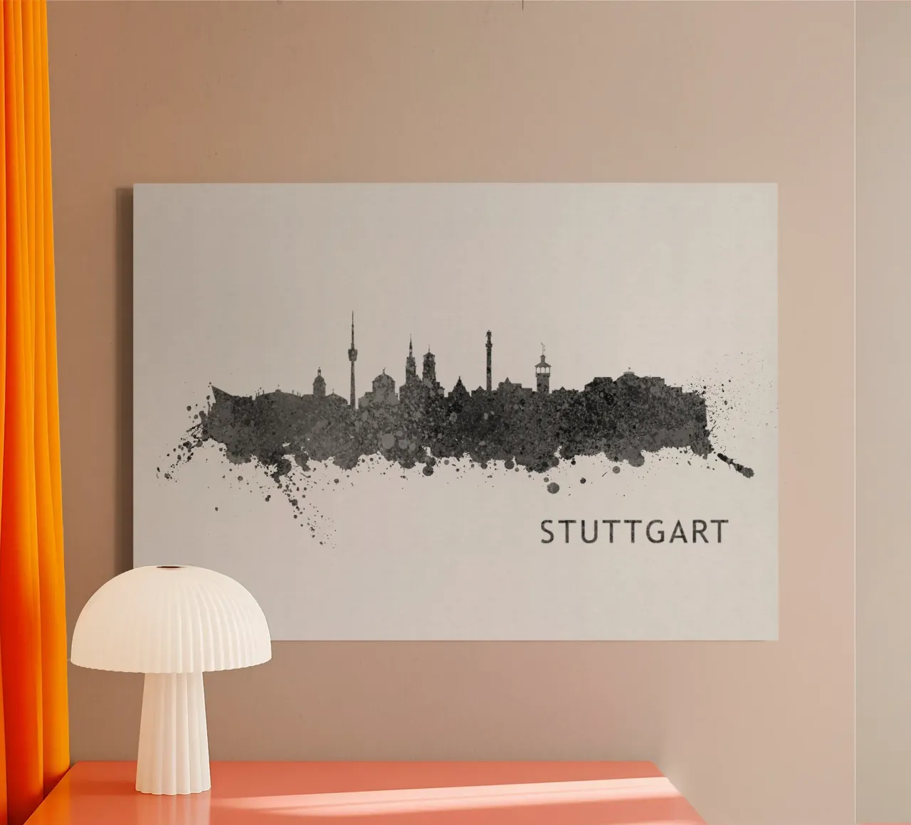 Stuttgart Germany canvas by Travelstudio