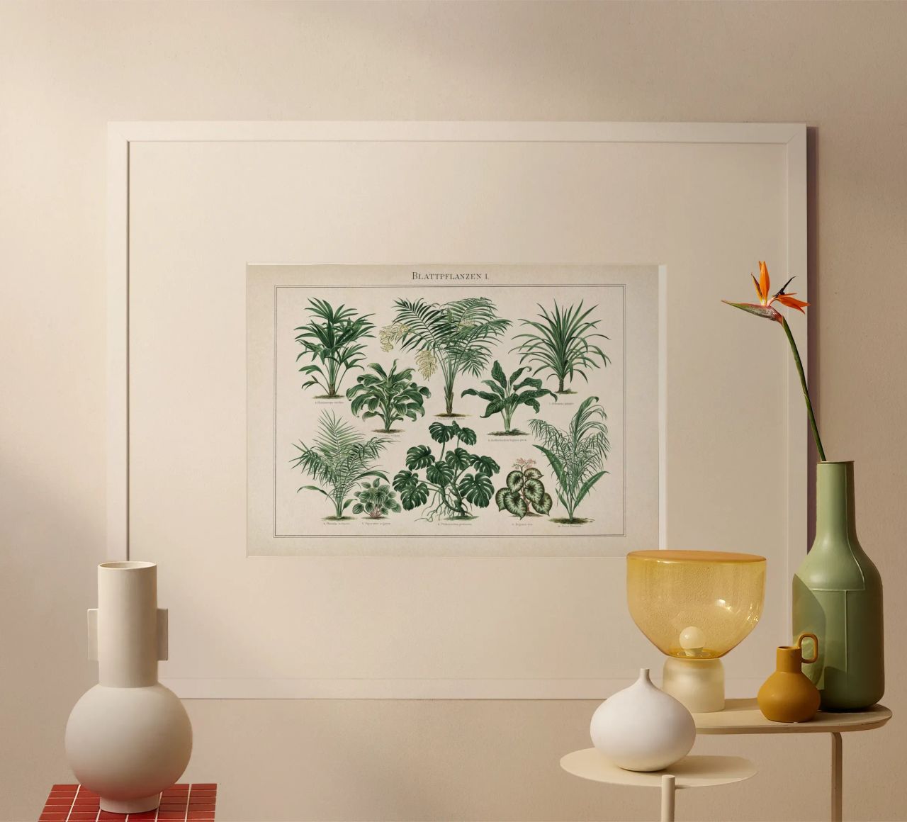 Vintage Meyers 1 Blattpflanzen 1 poster by Vintage Print Collection