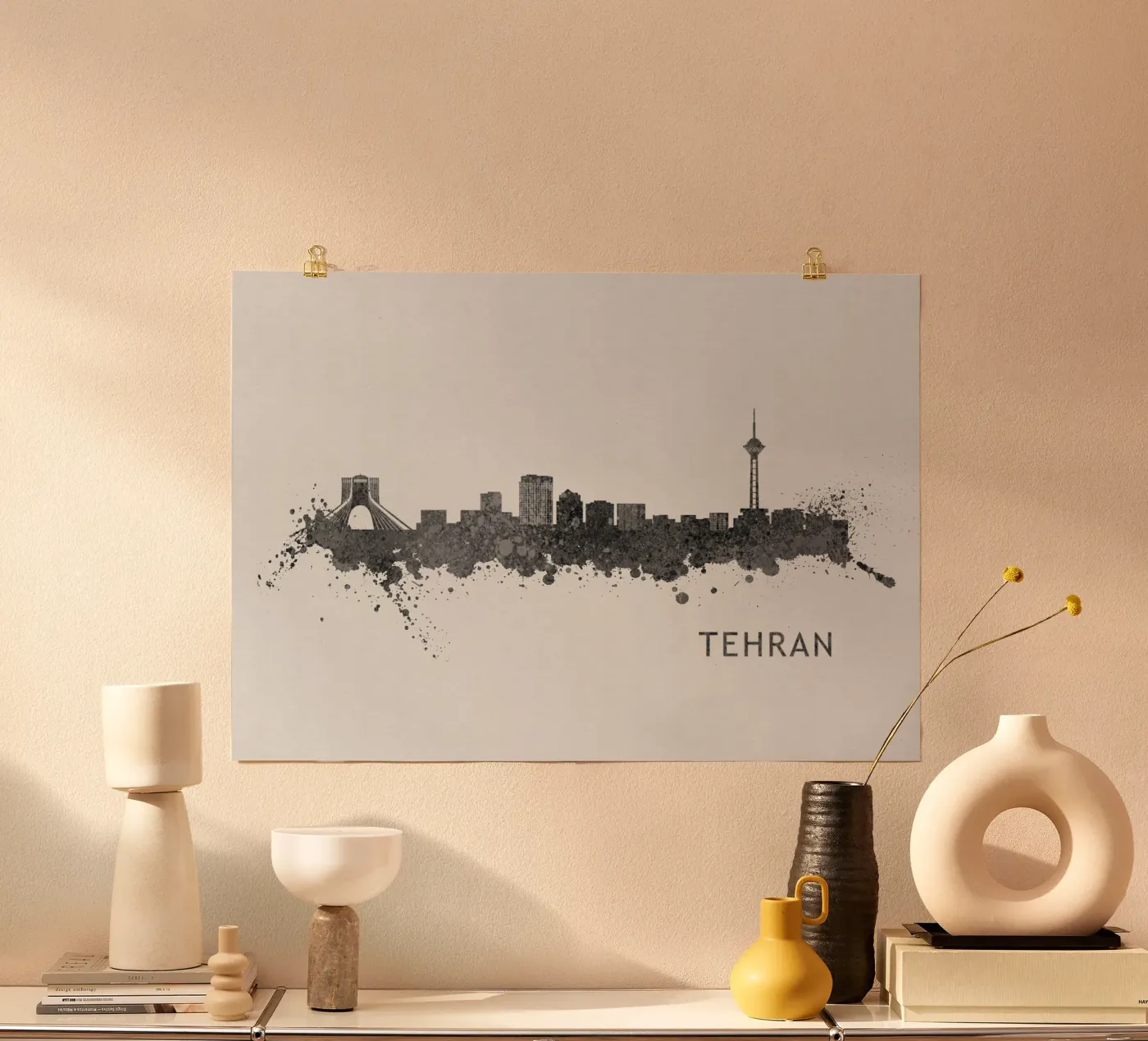 Tehran Iran poster da Travelstudio