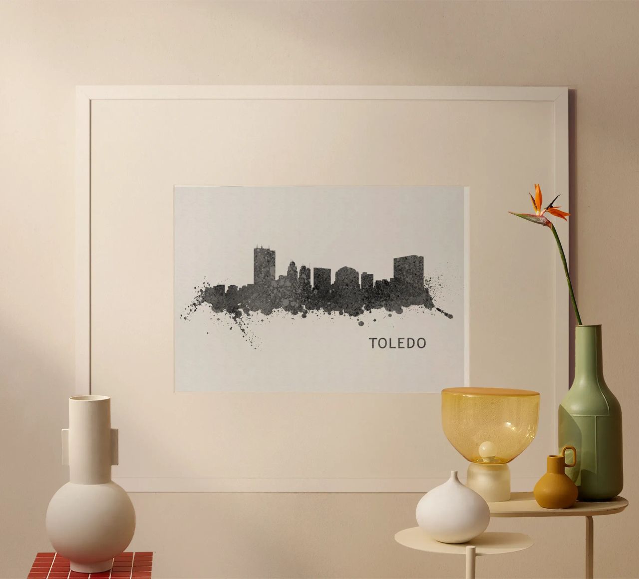Toledo Ohio Poster von Travelstudio