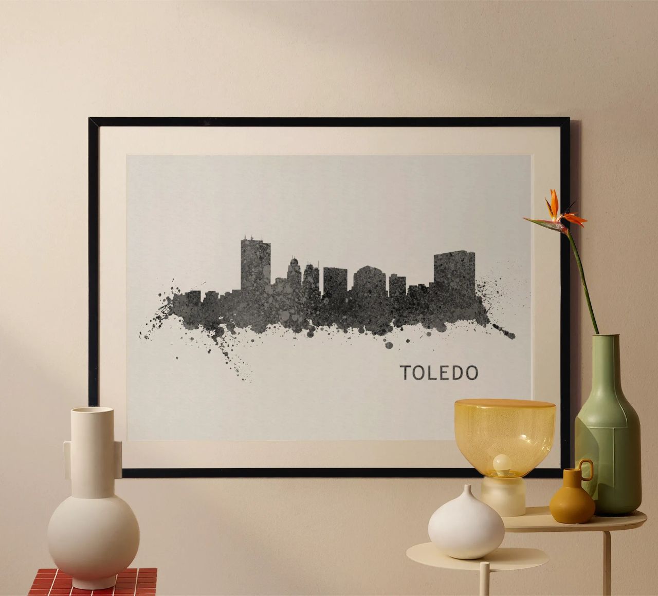 Toledo Ohio Poster von Travelstudio