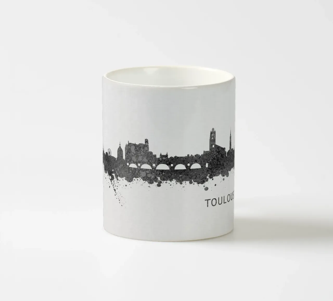 Toulouse France ceramic mug by Travelstudio