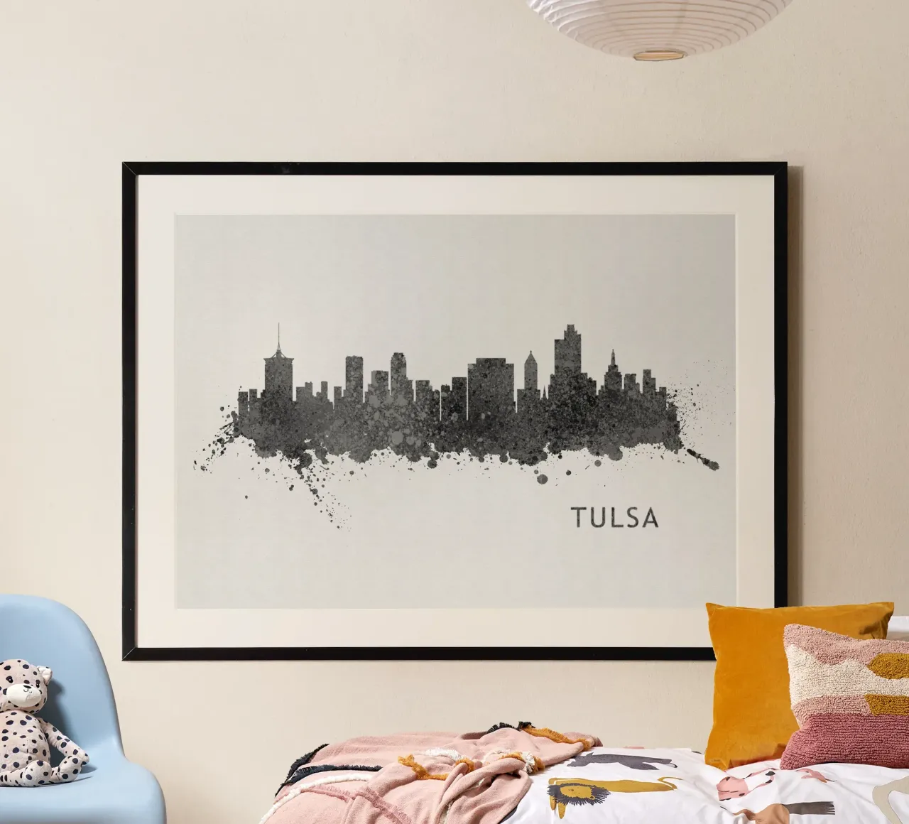 Tulsa Oklahoma poster da Travelstudio
