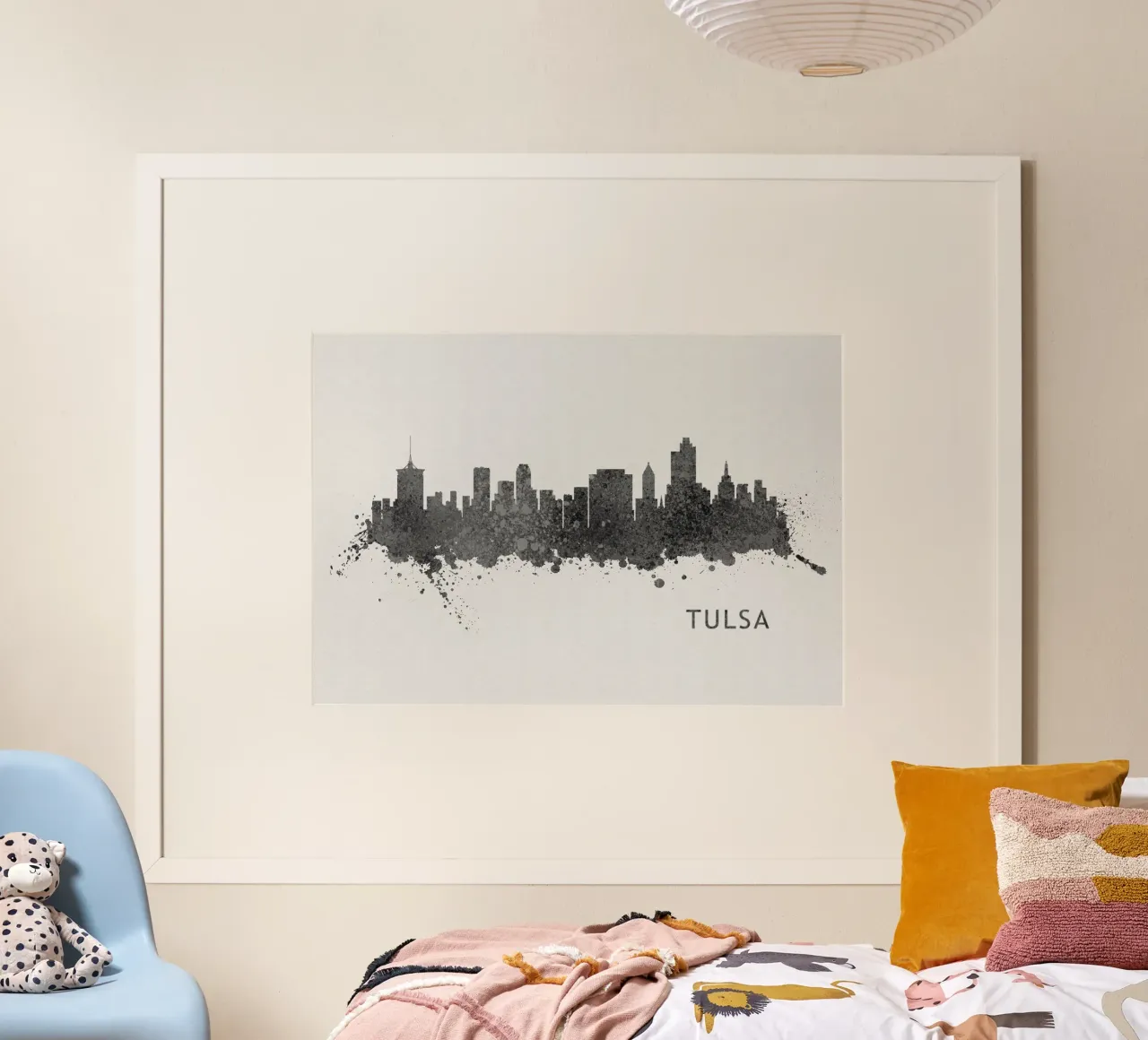 Tulsa Oklahoma poster da Travelstudio
