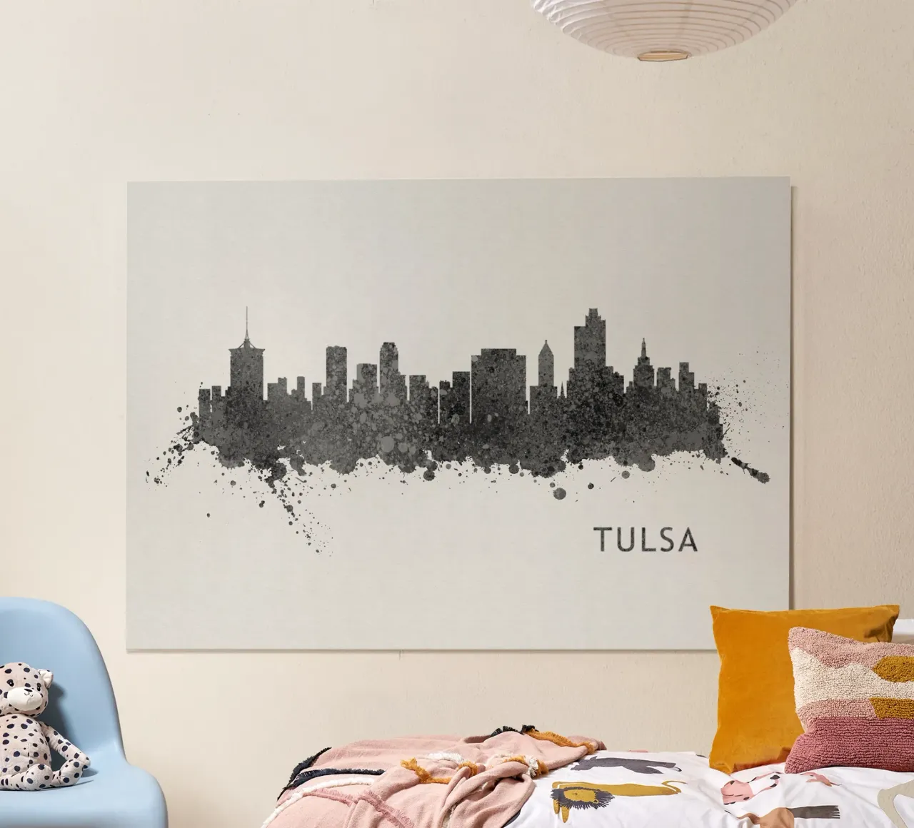 Tulsa Oklahoma poster da Travelstudio
