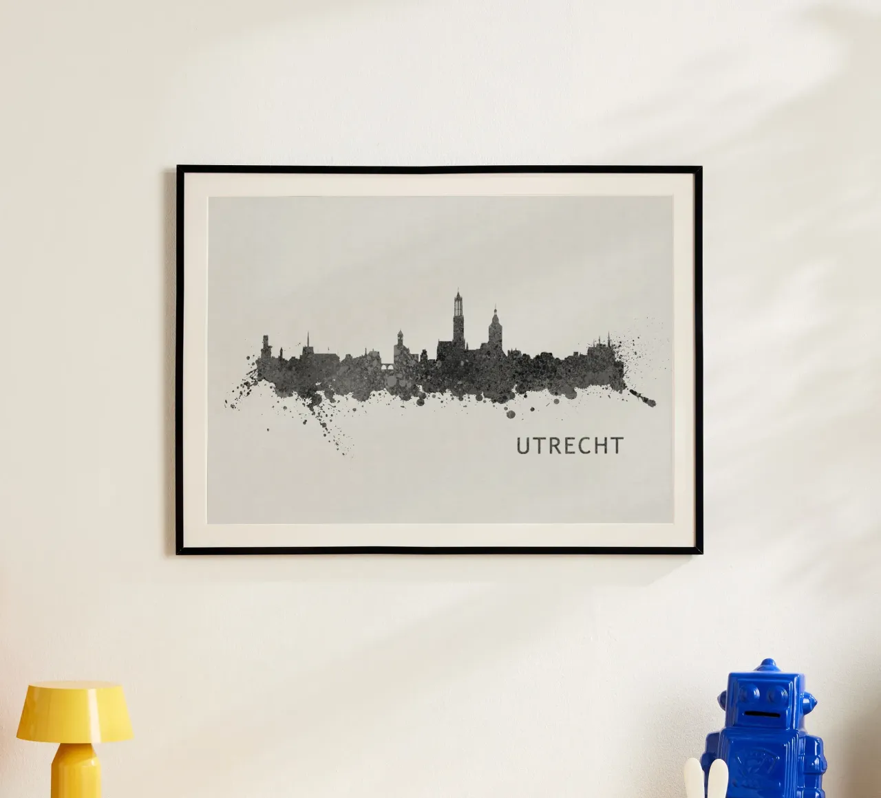 Utrecht Netherlands poster con telaio in plastica da Travelstudio