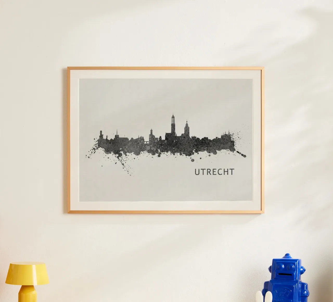 Utrecht Netherlands poster con telaio in plastica da Travelstudio