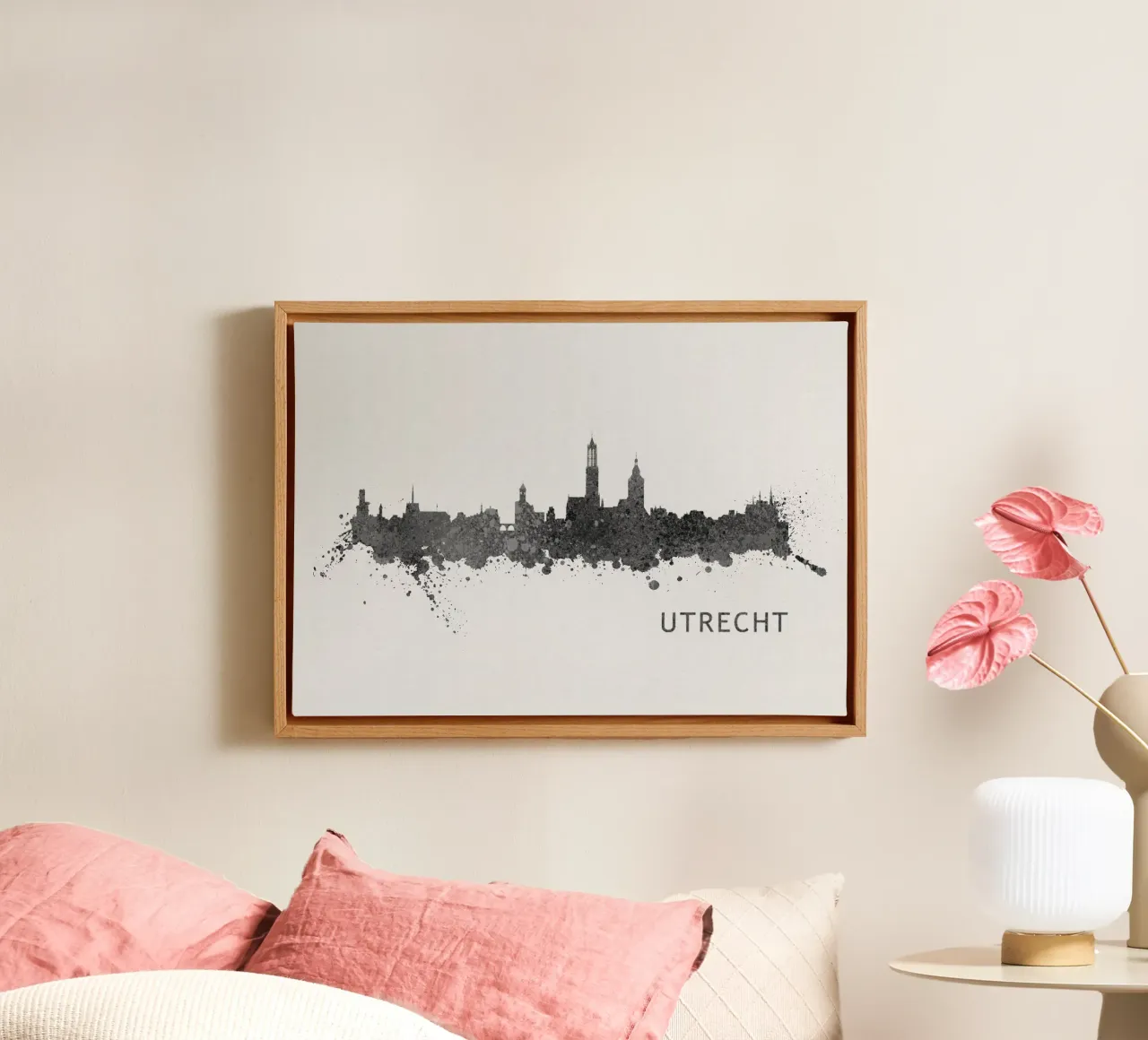 Utrecht Netherlands tela con Cornice a cassetta da Travelstudio