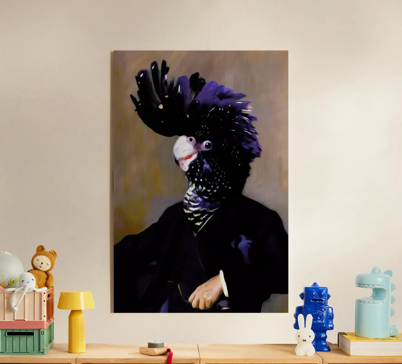 Elvis acrylic glass by Tein Lucasson