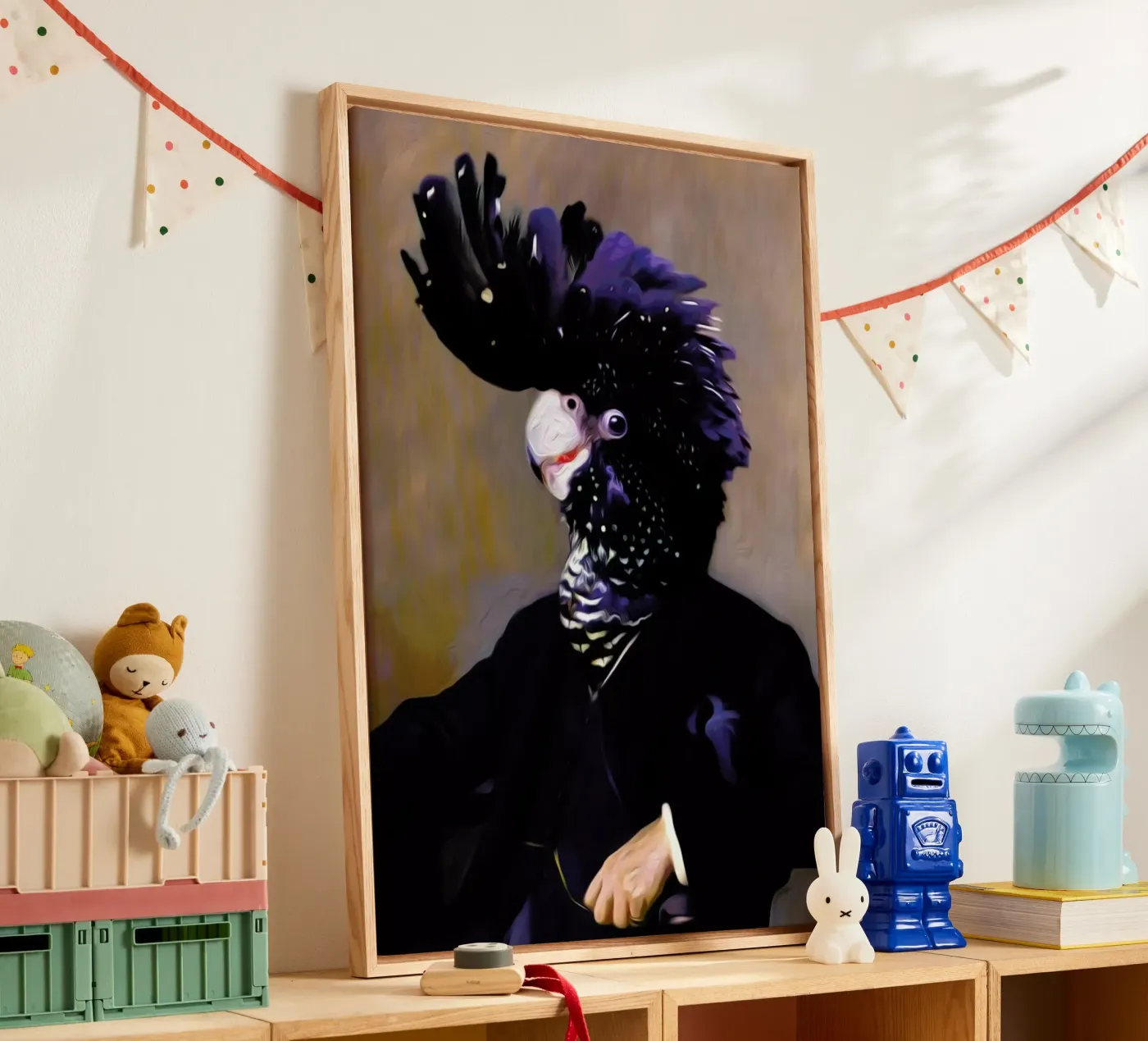 Elvis canvas van Tein Lucasson